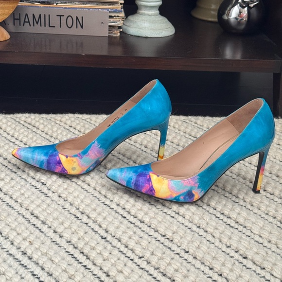 Stuart Weitzman patent leather heels - Picture 1 of 4